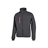 Veste de travail en tissu PLUTON Femme - Gris/Fuchsia image 0