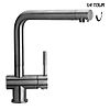 Mitigeur cuisine bec haut inox image 0