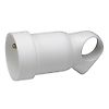Prolongateur 2P+T 16A anneau fixe plastique sortie droite image 1