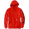 Sweat de travail à capuche non zippé avec logo SLEEVE image 15