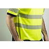 T-shirt de travail MC MAILLE HV HALOGENE - MARINE/JAUNE FLUO image 2