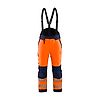 Pantalon de travail à bretelles haute visibilité 1875 - Orange/Marine image 0