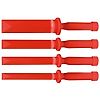 Jeu de grattoirs plats en PVC souple, 4 pièces image 0