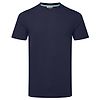T-Shirt MC coton biologique recyclable Marine image 0