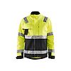 Veste de travail haute visibilité 4064 - Jaune fluo/Noir image 0