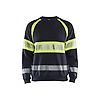 Sweat de travail multinormes 3459 - Marine/Jaune fluo image 0