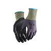 Lot de 12 paires - Gants de travail tactiles enduits en nitrile microporeux - Gris clair image 0