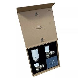 KIT THERMOSTATIQUE 1/2'' : CORPS+COUDE+TETE TL1 BY LISSONI image