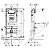 Bâti-support autoportant Duofix Plus UP320 image 3