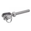 (Lot de 5) Embout fileté à chape soudée - Pas à gauche - Petit modèle - Inox A4 image 2