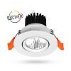 Spot blanc LED encastrable inclinable SPARK II image 1