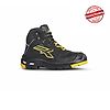 Chaussures de sécurité hautes COSMO S3 HRO CI HI SRC - Noir/Jaune image 2