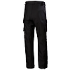 Pantalon cargo de travail imperméable OXFORD - Noir image 1