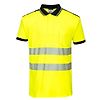 Polo HV PW3 Jaune/Noir image 0