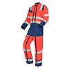 COMBINAISON 2 ZIP FLUO SAFE XP image 19