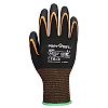 Gant Grip 15 Nitrile double paume Noir/Orange image 1