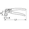 Pince coudée pour conduites de carburant, 0-24 mm image 3