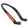 Lampe collier rechargeable par USB Noir/Orange image 0
