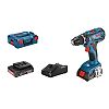 Perceuse visseuse sans fil GSR 18V-28 (2x3AH) en coffret L-Boxx image 0