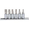 Rail de 6 douilles tournevis ULTIMATE XZN® 1/4'', M4-M10 image 0