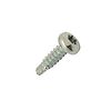 Vis autoperçeuse tête cylindrique empreinte TX acier zingué blanc TCX image 7