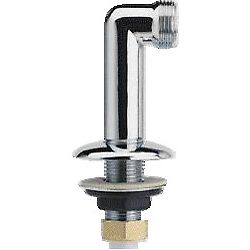 Raccord colonnette - chrome - 20x15mm H69 - La paire image