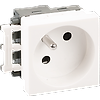 Prise 2P+T - 16A - 250V de terminaison - Droit - OPTIMA image 0
