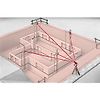 Kit de laser rotatif automatique avec trépied Cubus 210 S Set 150 cm BlackLine image 3