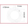 Douille 3/4" à 4 ergots Ø 64/70 mm pour Scania image 1