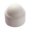 Cache ecrou hexagonal blanc - RAL 9010 - Polyéthylène image 2