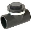 Clapet simple battant PVC à coller ø50 image 0