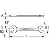 Clés à fourches doubles BRONZEplus image 201