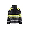 Veste de travail hiver haute visibilité classe 1 4480 - Noir/Jaune image 0