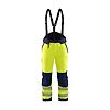 Pantalon de travail à bretelles haute visibilité 1875 - Jaune/Marine image 0