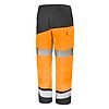 PANTALON FLUO SAFE XP ORANGE FLUO/GRIS CHARCOAL image 1