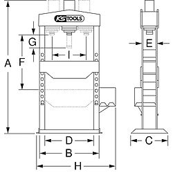 Presses hydrauliques motorisées image