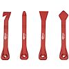 Jeu de leviers et grattoirs pour vitre, 4 pcs image 0