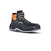 Chaussures de sécurité hautes ASCEND S3 SRC - Noir/Orange image 6