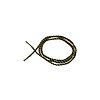 Lacets ROUND STRIPED THERMO - 140CM - Noir/Jaune image 0
