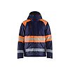 Veste de travail hiver haute visibilité classe 1 4480 - Marine/Orange image 0