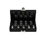 Coffret de 9 douilles TORX®, L.38 mm -  1/2'' - E10 à E24 image 1