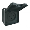 Prise courant PC 20A gris saillie IP55 - OXXO image 0