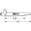 Grattoir coudé emmanché BRONZEplus 380mm image 1