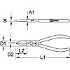 Pinces à Circlips® intérieur droites image 2