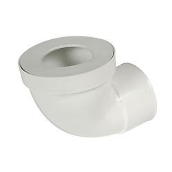 Pipe WC courte coudée 90° - Ø85 à 107 image