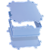 DUOBOX Boite de dérivation réversible 170x170x70mm - 850°C - XL BATIPRO image 0