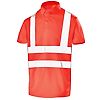 POLO MANCHES COURTES FLUO BASE 2 ROUGE FLUO image 3