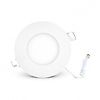 Plafonnier rond Polycarbonate blanc encastrable SLIMY ECO image 0