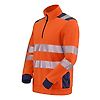 SWEAT FLUO SAFE XP ORANGE FLUO/BLEU MARINE image 3