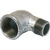 Coude 90° petit rayon MF fonte noire image 0
